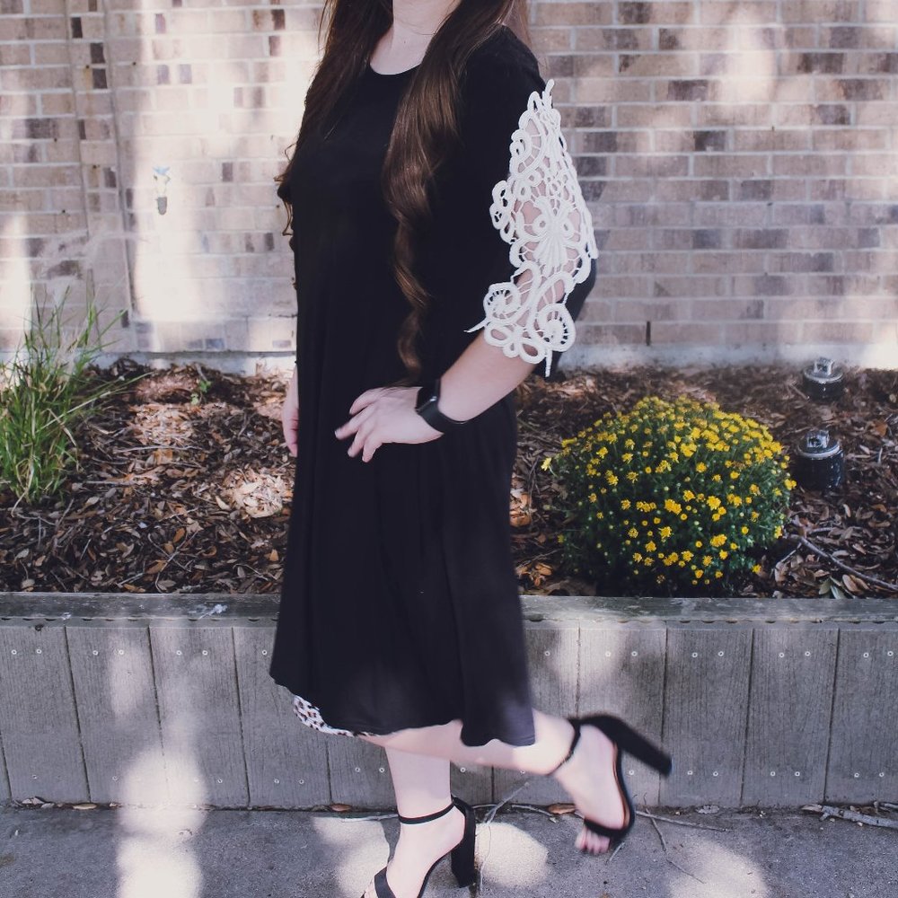 Black Lace Tunic